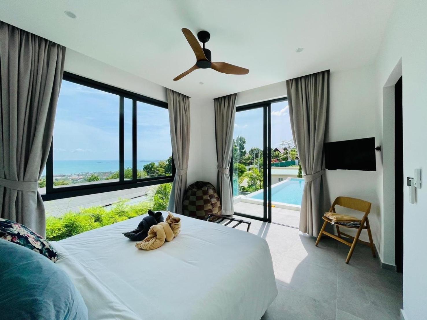 Baan Saint-tropez Seaview Ko Samui Private * Bophut